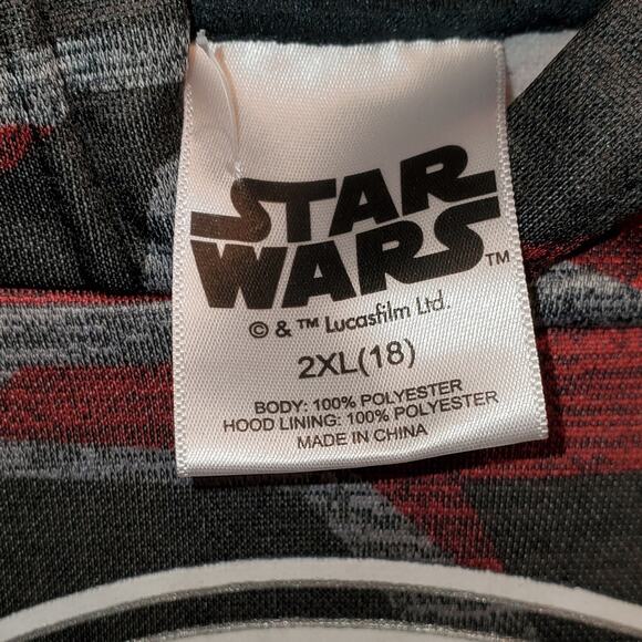 Starwars Youth Multi colored Hoodie Size 2XL 18 - Picture 4 of 7